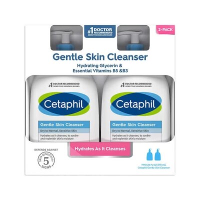 Cetaphil Gentle Skin Cleanser  20 oz - 2 Pack