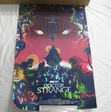 Doctor Strange Foil Variant Poster by Florey - Mondo Screenprint 24x36 Fast Ship