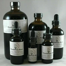 Dandelion Root Tincture, Extract, Cleanse/Detox, Multiple Sizes, Highest Quality