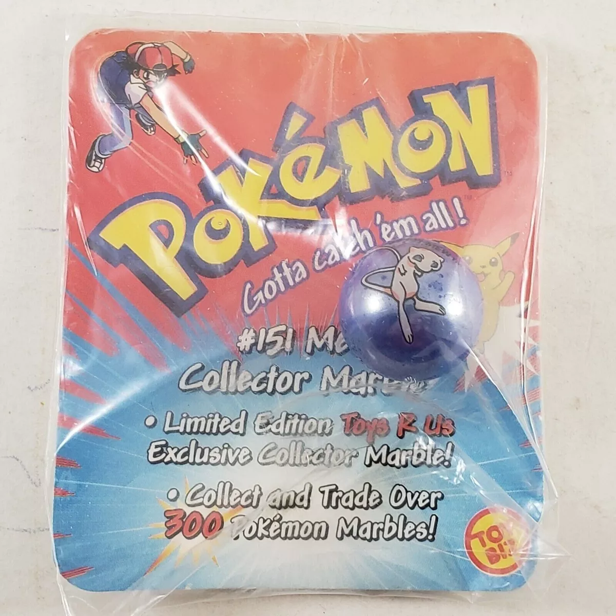 Pokemon Toys R' Us Mew Distribution Service Red Blue Yellow Gold Silver  Crystal