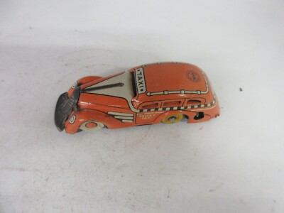 VINTAGE MARX WIND UP TRICKY TAXI METAL TOY NO KEY M-527 | eBay