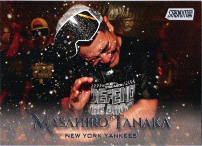 2019 Stadium Club #181 Masahiro Tanaka New York Yankees