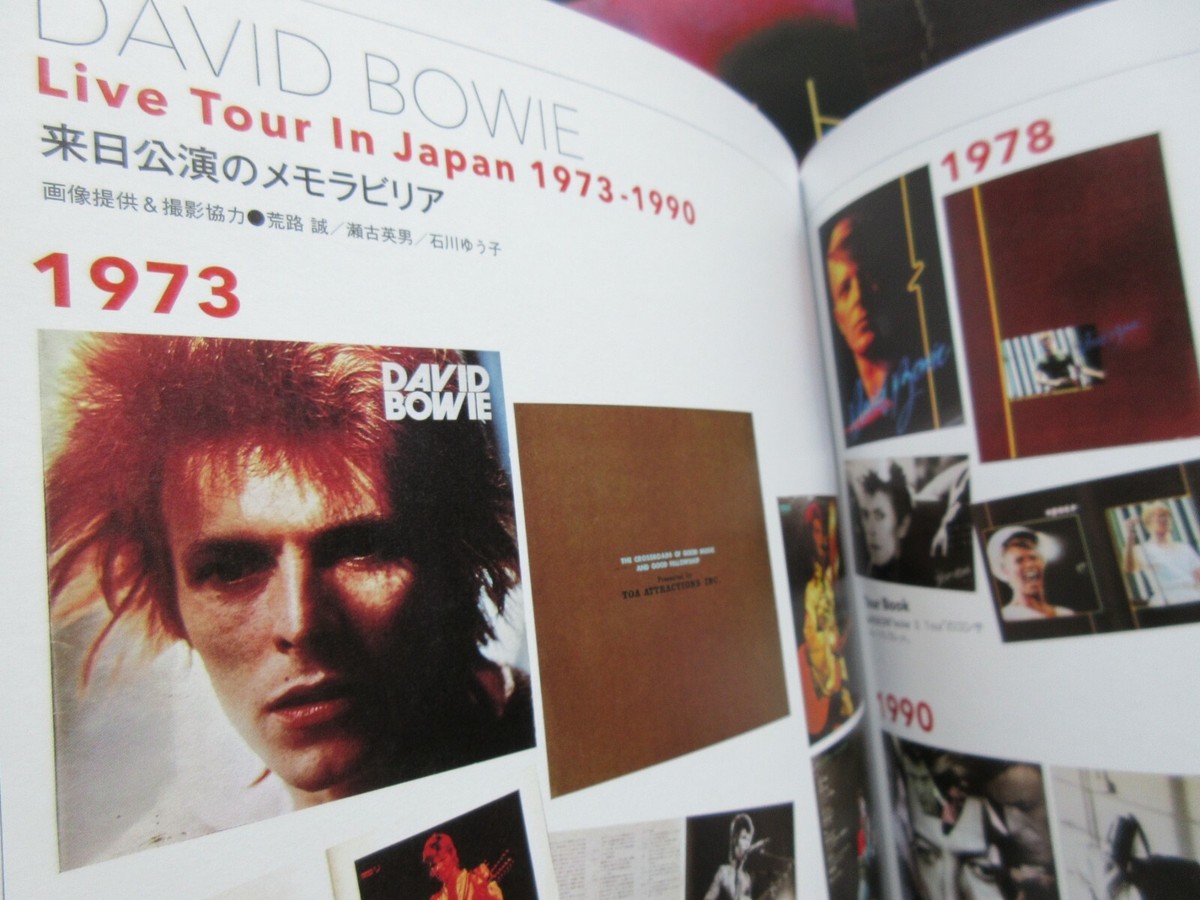 デビッドボウイ /  直筆サイン色紙・TOUR BOOK・コンサートチケット デビッドボウイ / 直筆サイン色紙・TOUR BOOK・コンサート
