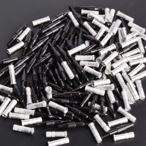 50XArchery Pfeileinsatz Aluminium für ID 6,2mm Pfeilschaft DIY Bogen Jagd Zielscheibe - Bild 3 von 7