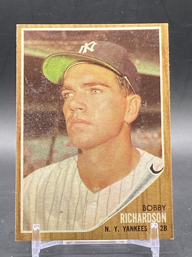 1962 Topps #65 Bobby Richardson - Vintage