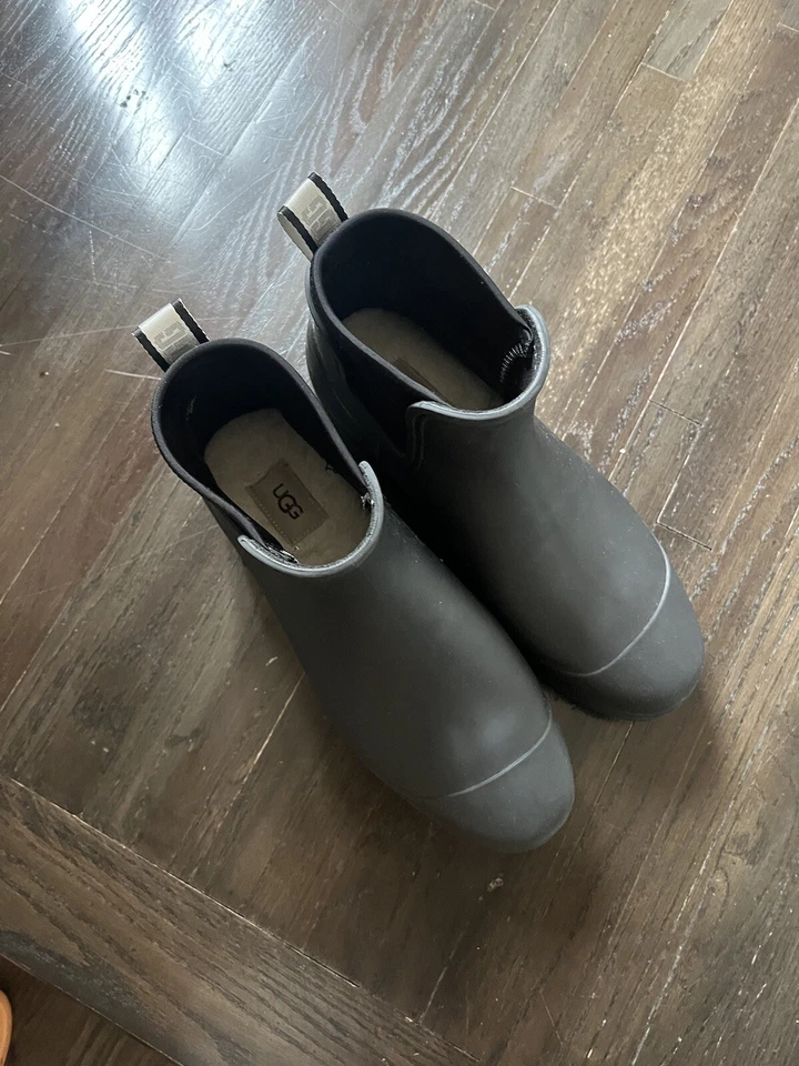 Botas de Lluvia UGG Droplet Hombre Talla 12 Gran Forma Foto 2 de 4