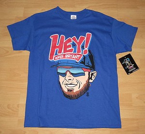 kris bryant youth t shirt