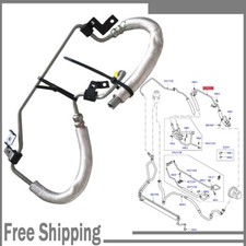 NEW Power Steering Return Hose LR014409 Fits ...
