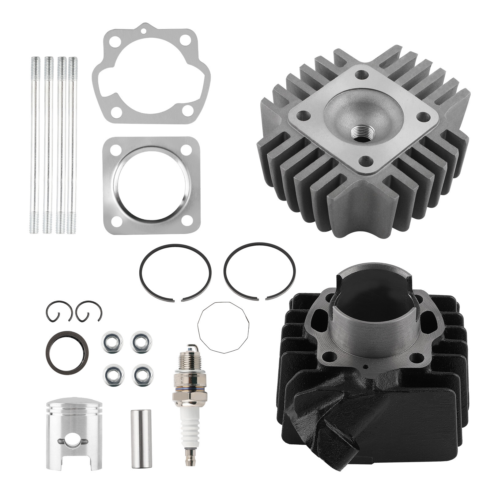 Cylinder Kit For Suzuki LT50 Piston Barrel Head Rings Gasket Set Quad 1984-1987