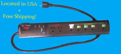 Sunbeam Advanced 7 Outlet Power Strip with Surge Protector BRAND NEW! LOT OF 3