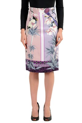Versace Collection Multi-Color Patterned Women's Pencil Skirt Sz S L XL 2XL