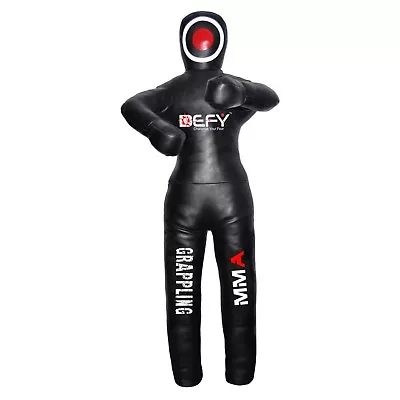 DEFY Leather Jiu Jitsu MMA Grappling Dummy Judo Martial Arts Punching bag Karate