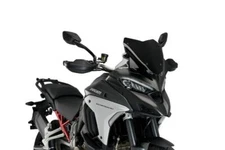 Puig Sport Screen Windshield Black Ducati Multistrada V4 / S & Sport 21 - 25