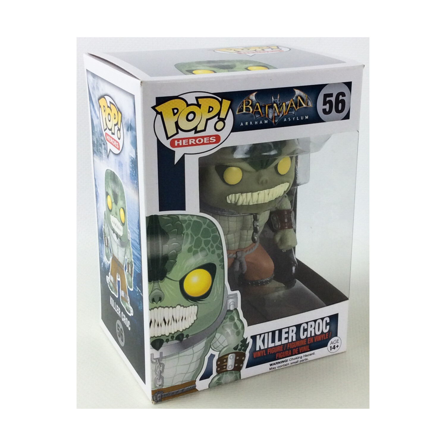 Figura Funko Dc Comics Killer Croc (Asilo Arkham) Casi Nueva