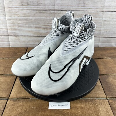 Nike Alpha Menace Elite 3 Ghost White Football Cleats CT6648-100 Men’s Size 15 Nike Alpha Menace Elite 3 White Ghost Football Cleats CT6648  main image 4