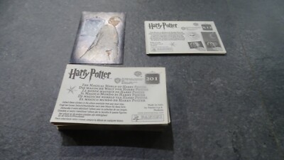 PANINI HARRY POTTER LE MONDE MAGIQUE ALBUM 107 STICKERS POSTER NO MERLIN