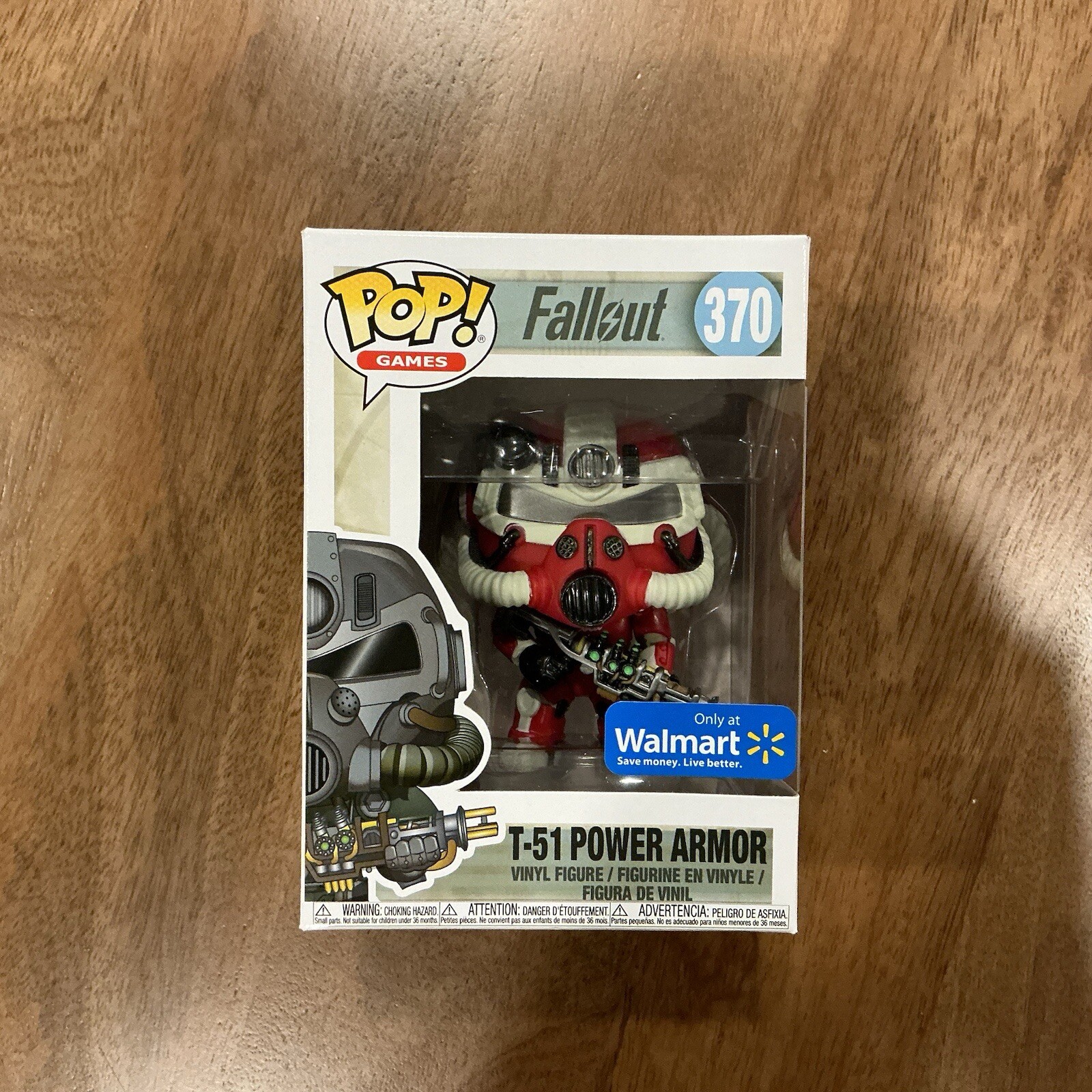 Funko Pop! Vinyl: Games #370 Fallout- Nuka Cola T-51 Power Armor Walmart