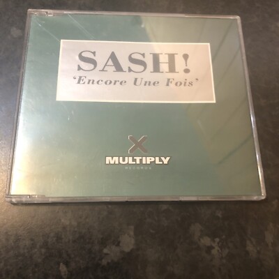 SASH - Encore une Fois CD Single 6 Track 1997 Multiply