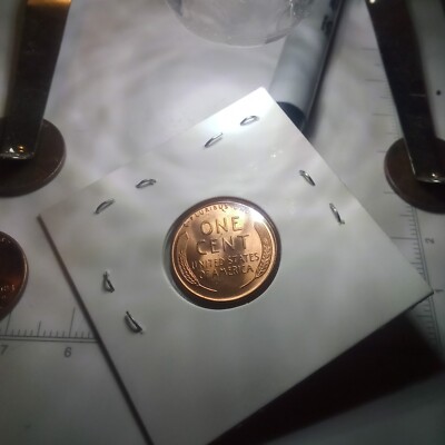 1958 Lincoln Wheat Cent - Scarce  Choice Gem Proof  Lustrous  No Reserve  #U8488