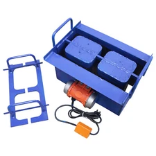 220V Manual Hollow Soil Block Brick Molding Machine Brick Forming Equipment 40W