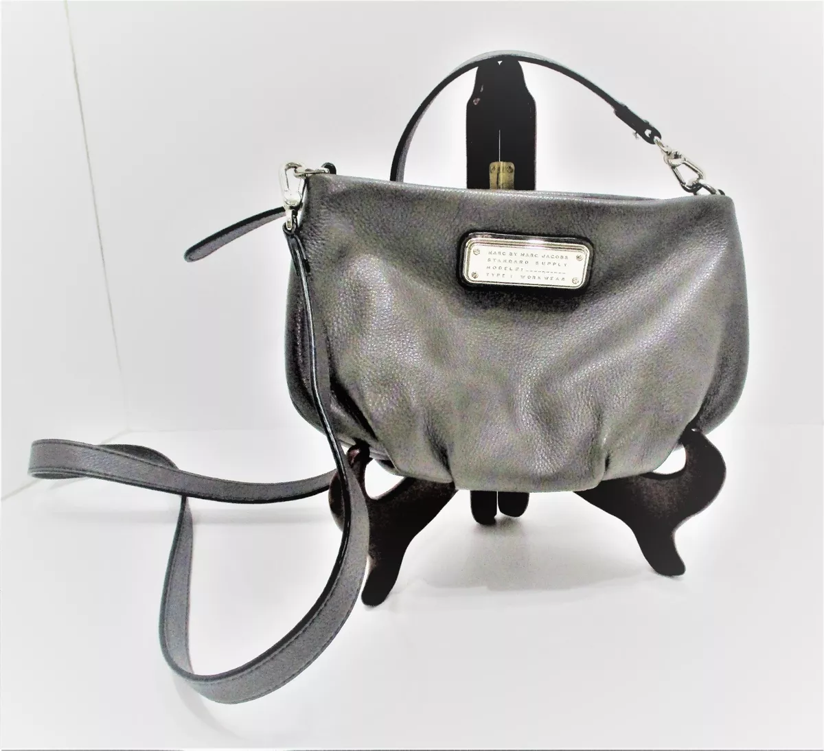 Marc By Marc Jacobs Grey Crossbody Handbag - Final Call