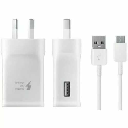 Original Samsung Wall Adapter Fast Charger USB Type-C S8/S9/S10/20/Note8/9/10/11 - Picture 4 of 14
