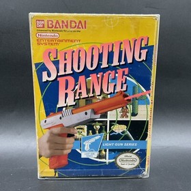 Shooting Range Nintendo NES w Case Protector, Cartridge, Foam Insert - NO MANUAL
