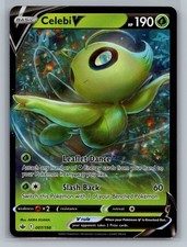 Celebi V Holo Ultra Rare SWSH06: Chilling Reign 007/198 NM
