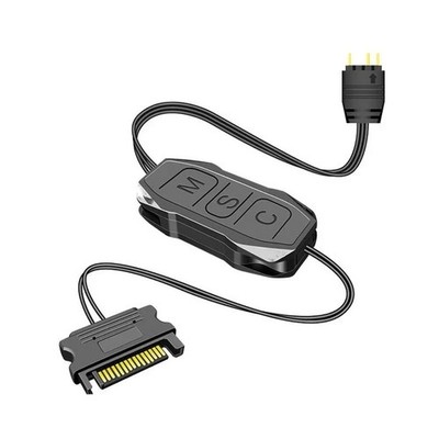 ARGB 5V 3 Pin To SATA Interface Extension Cable RGB Sync Controller Cable for PC