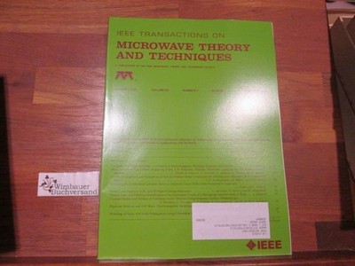 IEEE Transactions on Microwave Theory and Techniques, Vol. 63, Number 01, Januar