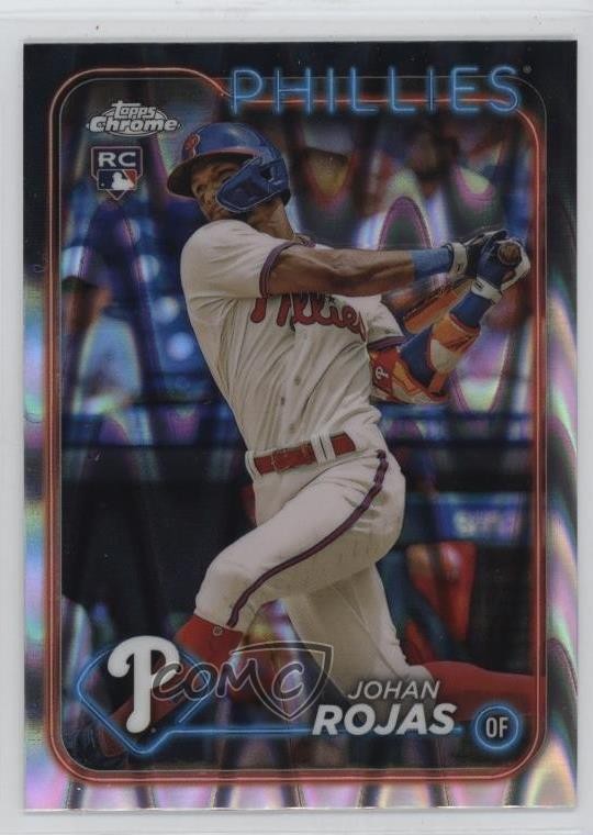 2024 Topps Chrome RayWave Refractor Johan Rojas #273 19yg