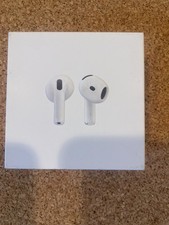 Apple AirPods 4 Wireless Bluetooth In-Ear Earbuds- White EMPTY BOX ONLY