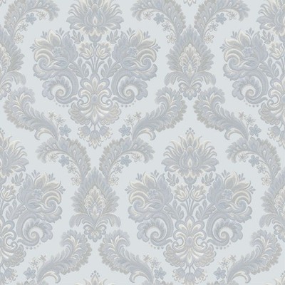 28826 - Italian Style Damask Blue Beige Galerie Wallpaper