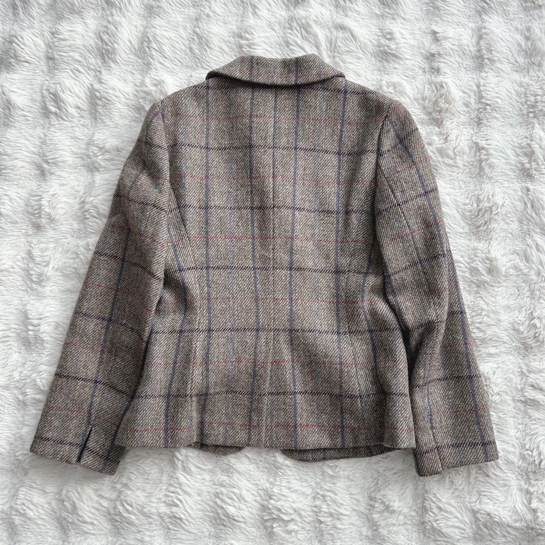 45R Lovat Tweed Jacket, Check Pattern, Wool - image 9
