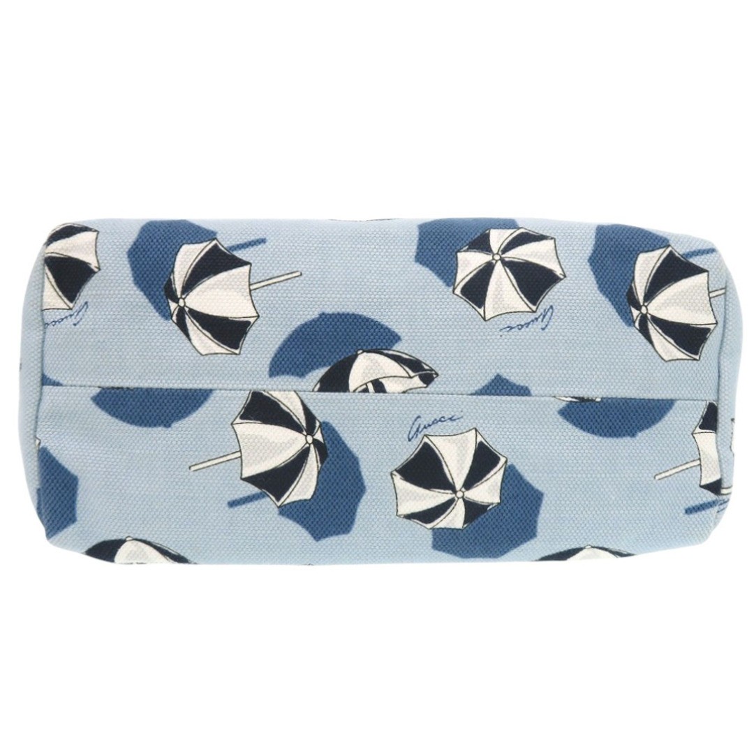 Gucci Children's Canvas Blue Tote Bag Light Blue Used 24x23.5cm thumbnail 5