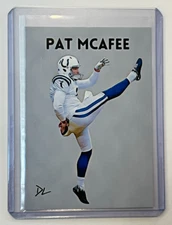 Pat McAfee Limited Edition Artist Signed Indianapolis Colts Trading Card 5/10