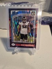 2024 Optic - Rated Rookie Ruke Orhorhoro #287 Purple Shock Prizm (RC)