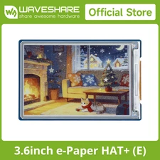 Waveshare 3.6inch E Ink Spectra 6 (E6) Full color E-Paper Display 600×400 Pixels