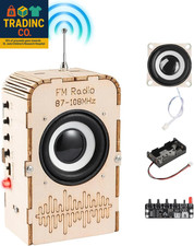 Science Kits for Kids Age 8-12 12-14, STEM Toys DIY Radio Kit Engineering Electr