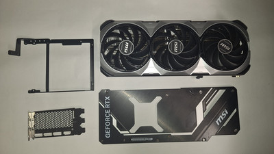 MSI GeForce RTX 4090 Ventus Kühler Kühlkörper Lüfter
