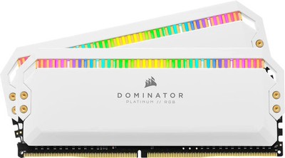 Corsair Dominator Platinum RGB 16GB (1×16GB) DDR4 3600MHz CL18 1.35V Weiß