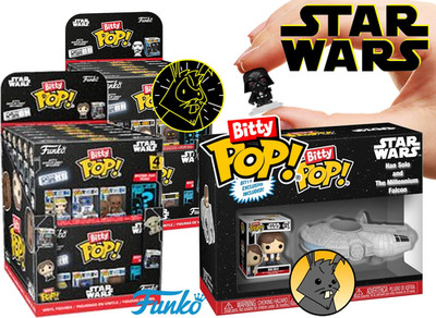 Star Wars - Bitty Pop! Sortiert - aussuchen - Funko Lucas Film
