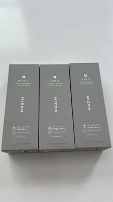 3 pack of MIZON Inout Watery Sheer Sunscreen SPF 50+ PA++++ 50ml | Lightweight