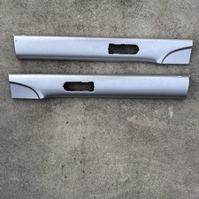 98-10 Volkswagen Beetle Convertible Front Door Panel Upper Bezel Trims Silver