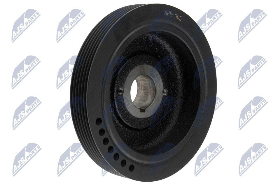 NTY Crankshaft Pulley RKP-PE-005 For Citroën Fiat Iveco Lancia 24 mm Reinforced