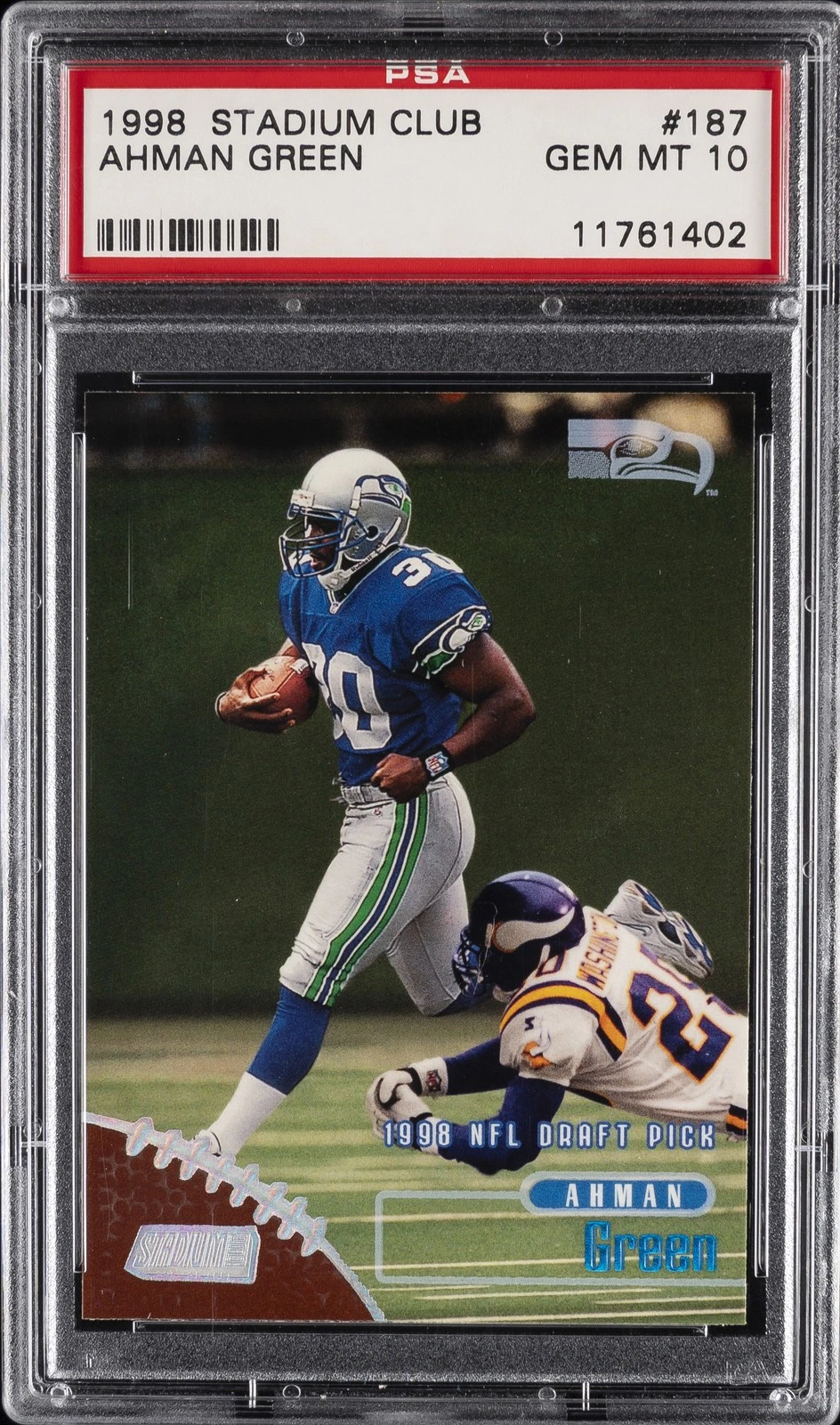 Ahman Green Stadium Club #187 Base