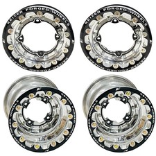 Keizer Polished Beadlock Wheels 10 Skinny Front 9 Rear Banshee Raptor Yfz Keizer Polished Beadlock Wheels 10 Skinny Front 9 Rear Banshee Raptor Yfz