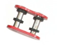 Factory Spec brand O-Ring Chain Master Link Rivet Style - Red - 520 Pitch ORing