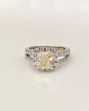 GIA Certified Diamond Engagement Ring-Size 5