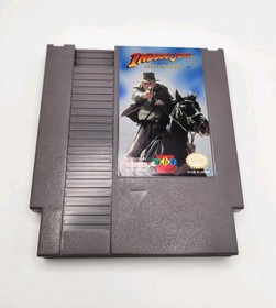 Indiana Jones and the Last Crusade Ubisoft ( NES, 1993) W/ Manual [Excellent]